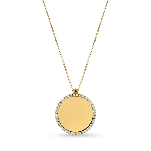 14K KİŞİYE ÖZEL İSİMLİ KOLYE