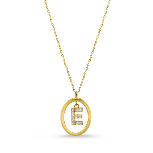 14K KİŞİYE ÖZEL HARF KOLYE