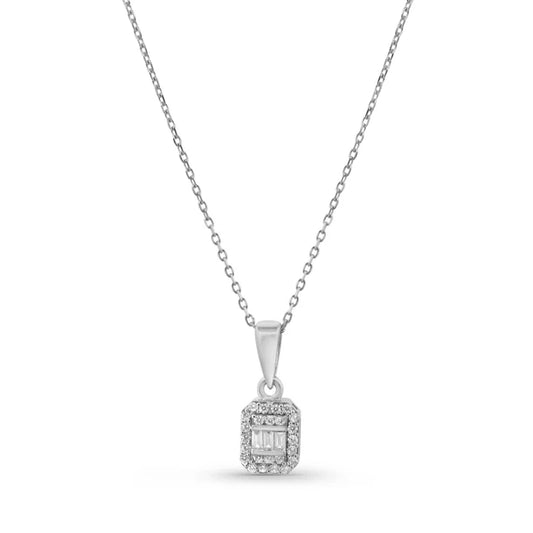 14K BAGET TAŞLIKOLYE